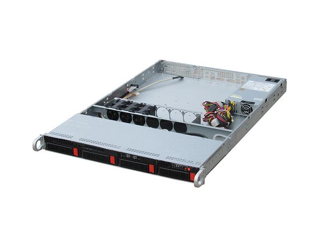 拓普龙1u 4盘位磁盘阵列柜,可用做nvr,监控存储,文件服务器,支持热